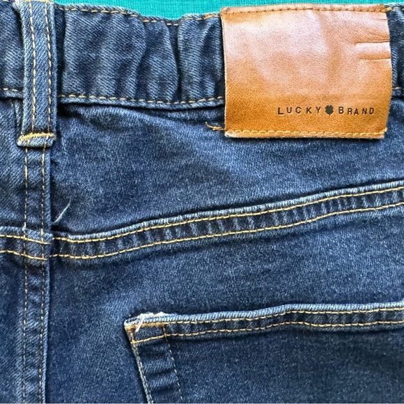 LUCKY BRAND Boy’s Classic Straight W/Elastic Waist W/Adjustable Buttons. Size 18 - Picture 8 of 10